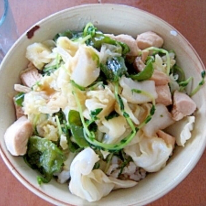 授乳中の方も安心 ノンオイル 野菜どんぶり レシピ 作り方 By Kayanezumi327 楽天レシピ